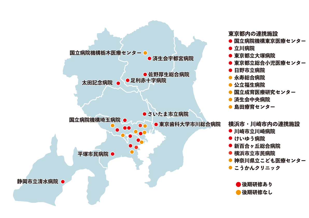 関連病院マップ